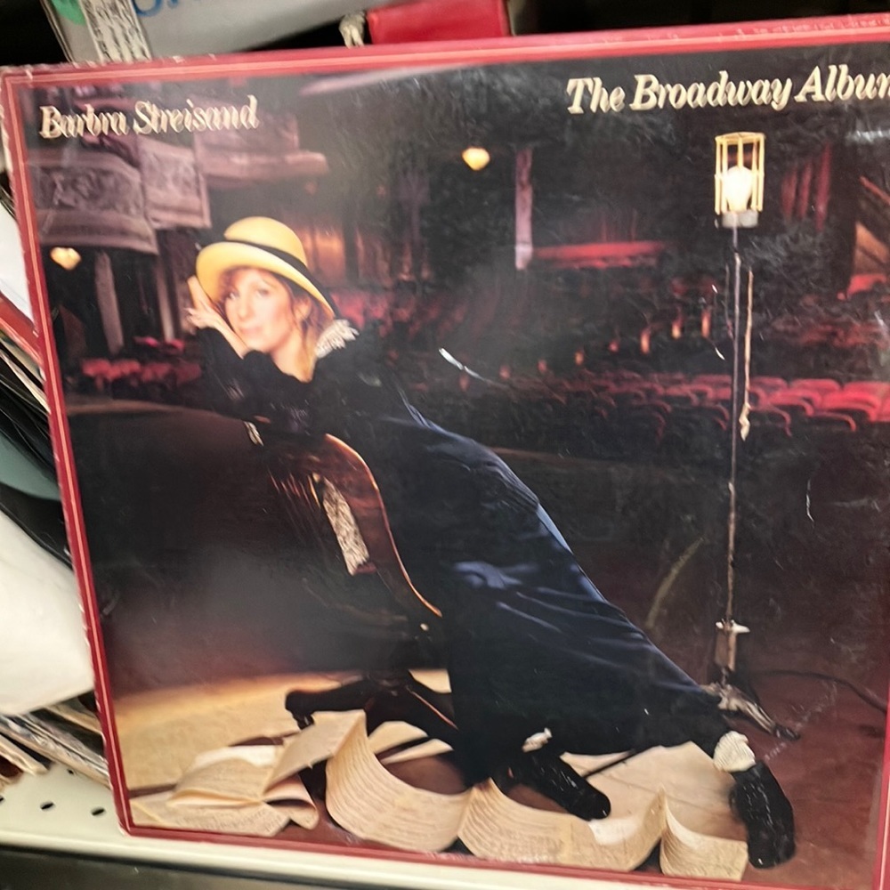 Barbra Streisand the Broadway album lp